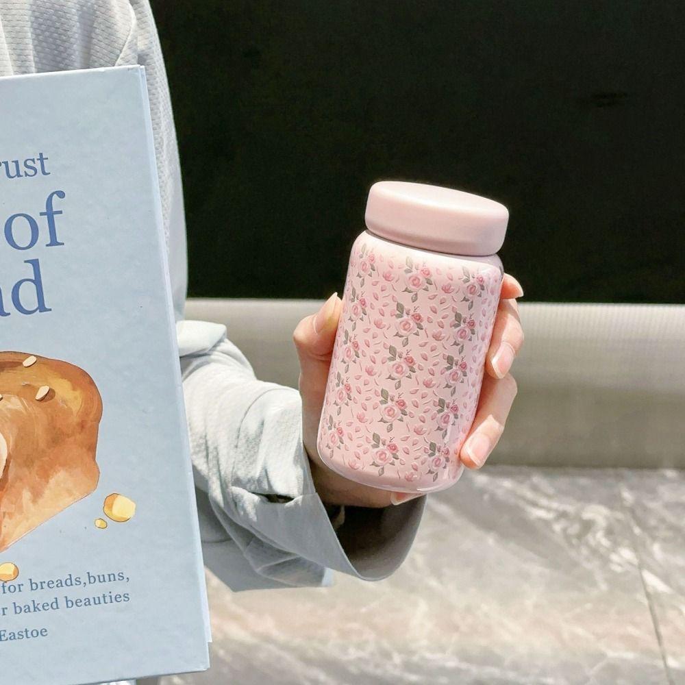 200/320ML Vacuum Cup High-Capacity Insulated Cup Cute Thermal Mug  for Student Children