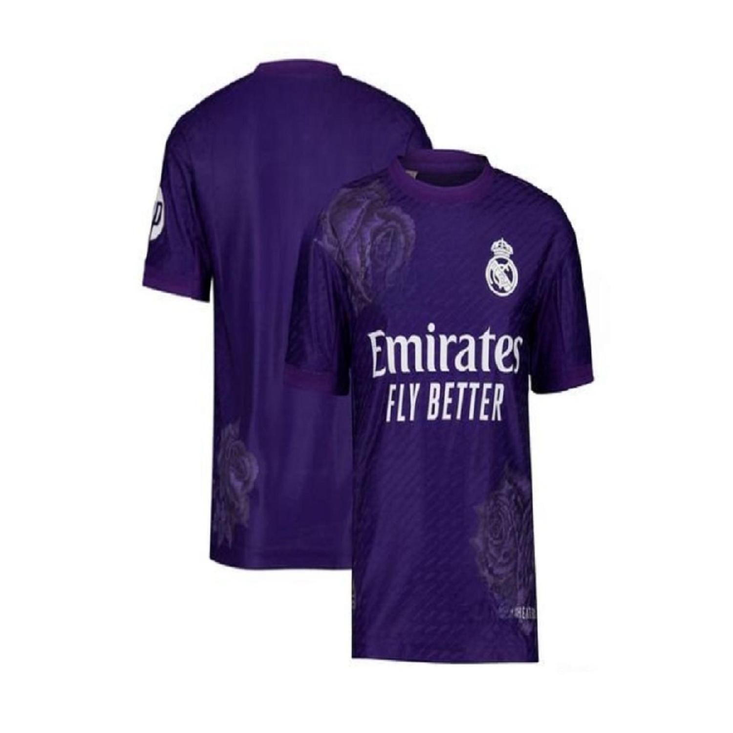 

Purple Rose Special Design Short Sleeve Anonymous Adult Jersey 1 S фиолетовый