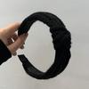 Mode Elegant Stricken Knoten Weites Haarband Stirnband Haarschmuck für Frauen Mädchen