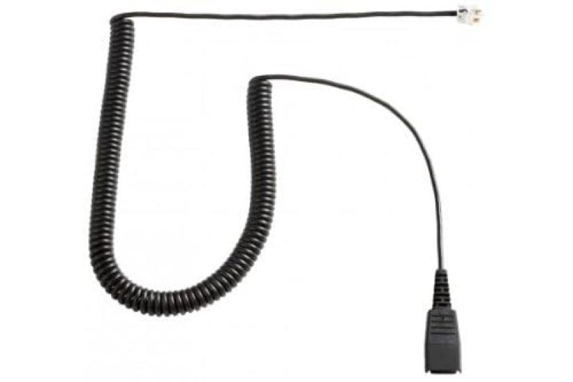 GN Audio Japan Jabra Coiled Cable CC1 (Headset Coiled Cable for Specific Phones) 8800-01-01