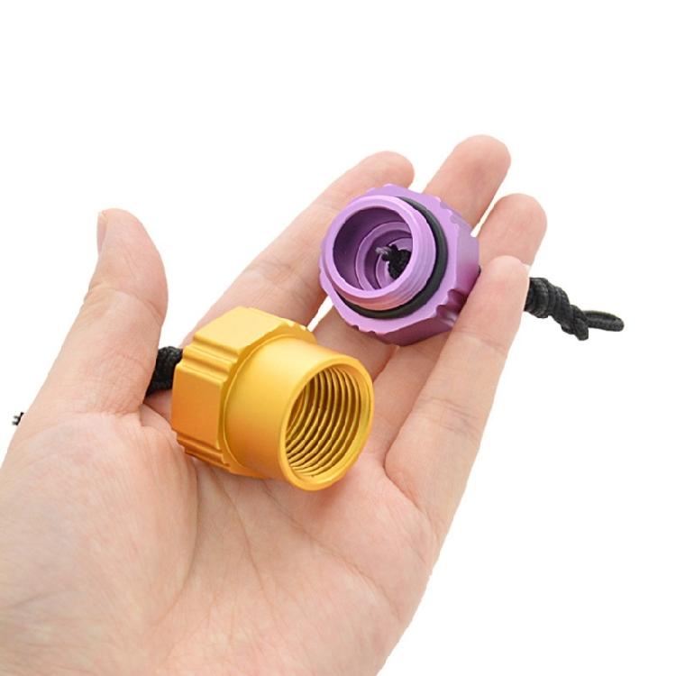 Scubas Tanks Valves End Caps Diving Dust Caps Din 1st Stage Regulator Tanks Valves Threaded Dust Plug Protectors Caps