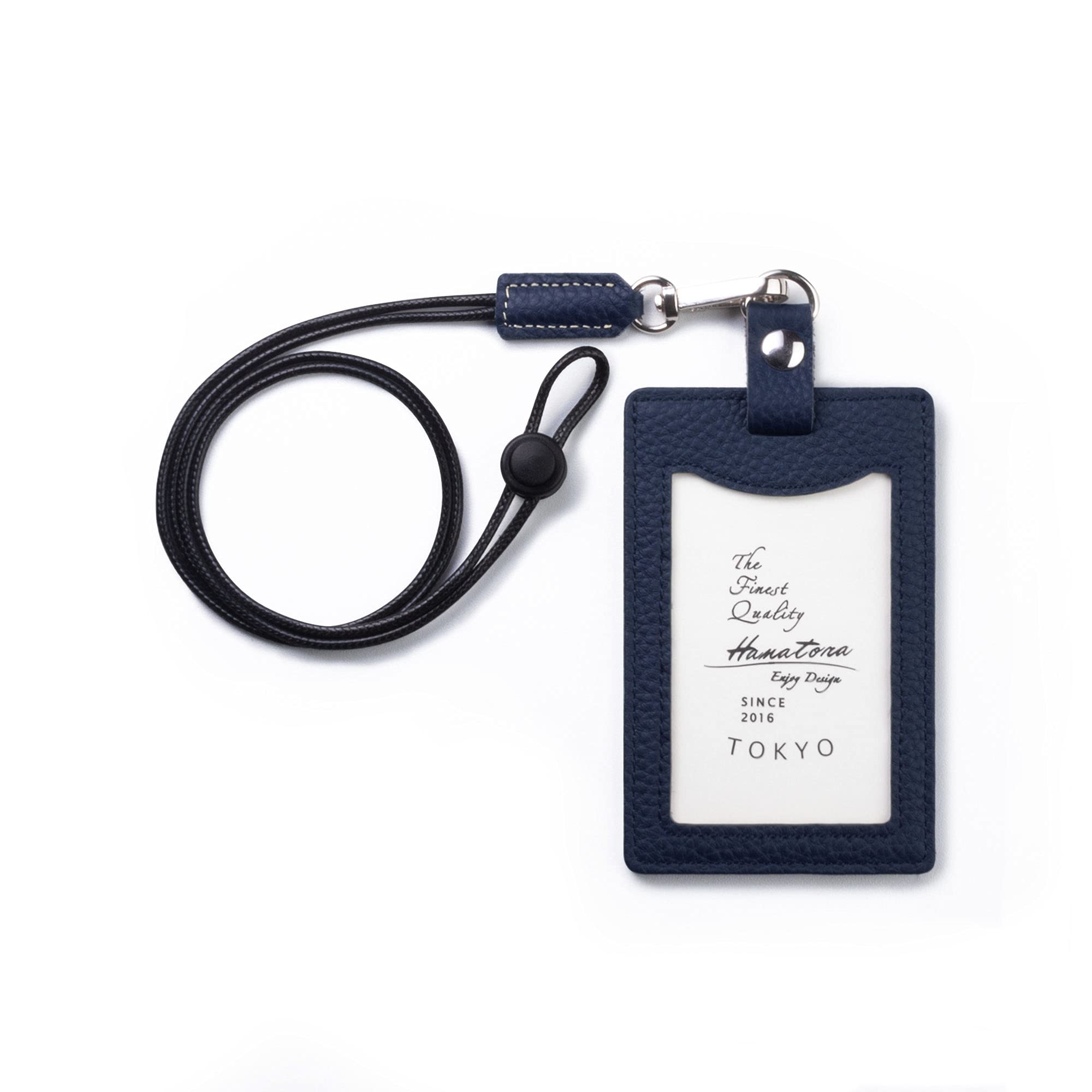

Genuine Leather Vertical ID Card Holder ID Card Case Pass Case Commuter Holder Card Holder Shrink Calf Leather Handmade Perfect Gift Thin Men Women