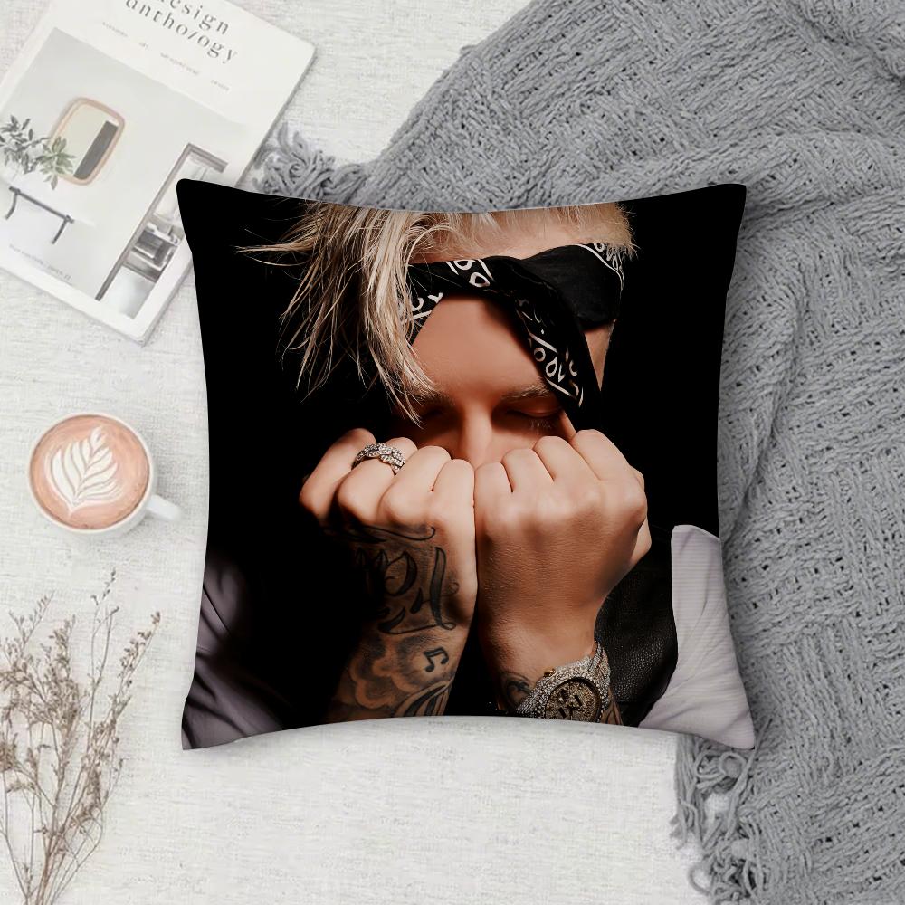 Rapper Egor Kreed 58 BOY Pillow Case Square Double-Sided Printing Short Plush Sofa Cushion Cover Bedroom Pillow