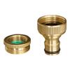 Spray Nozzle Connector Car Wash Water Guns 1/2" 3/4" Garden Hose Brass Connector