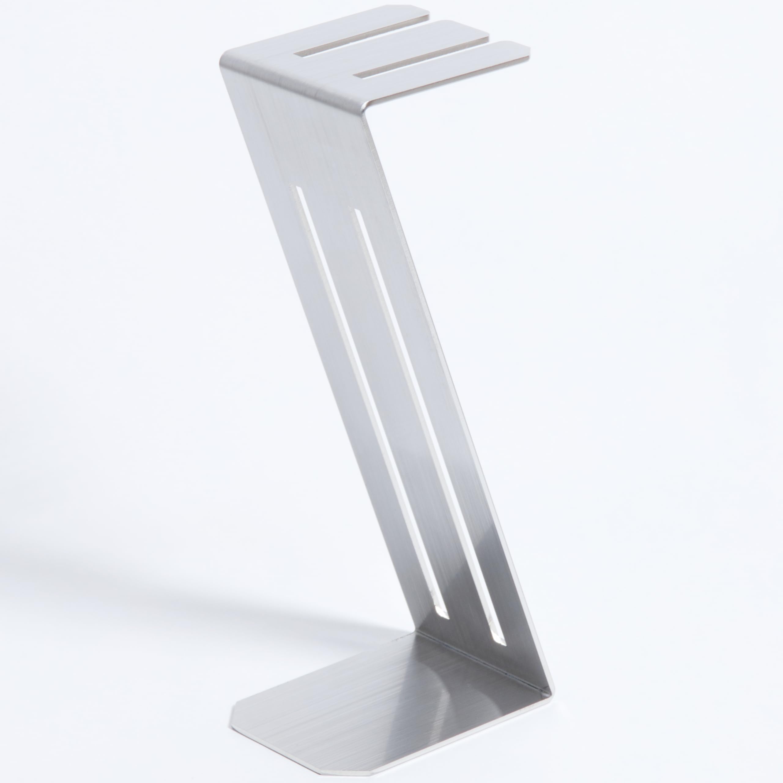 

just by being MagoroLabo Knife Stand in Slim Stainless Steel Stylish 2 Knife Holder Knife Storage Knife Holder TETUTO [Beautiful there] [Made Japan]