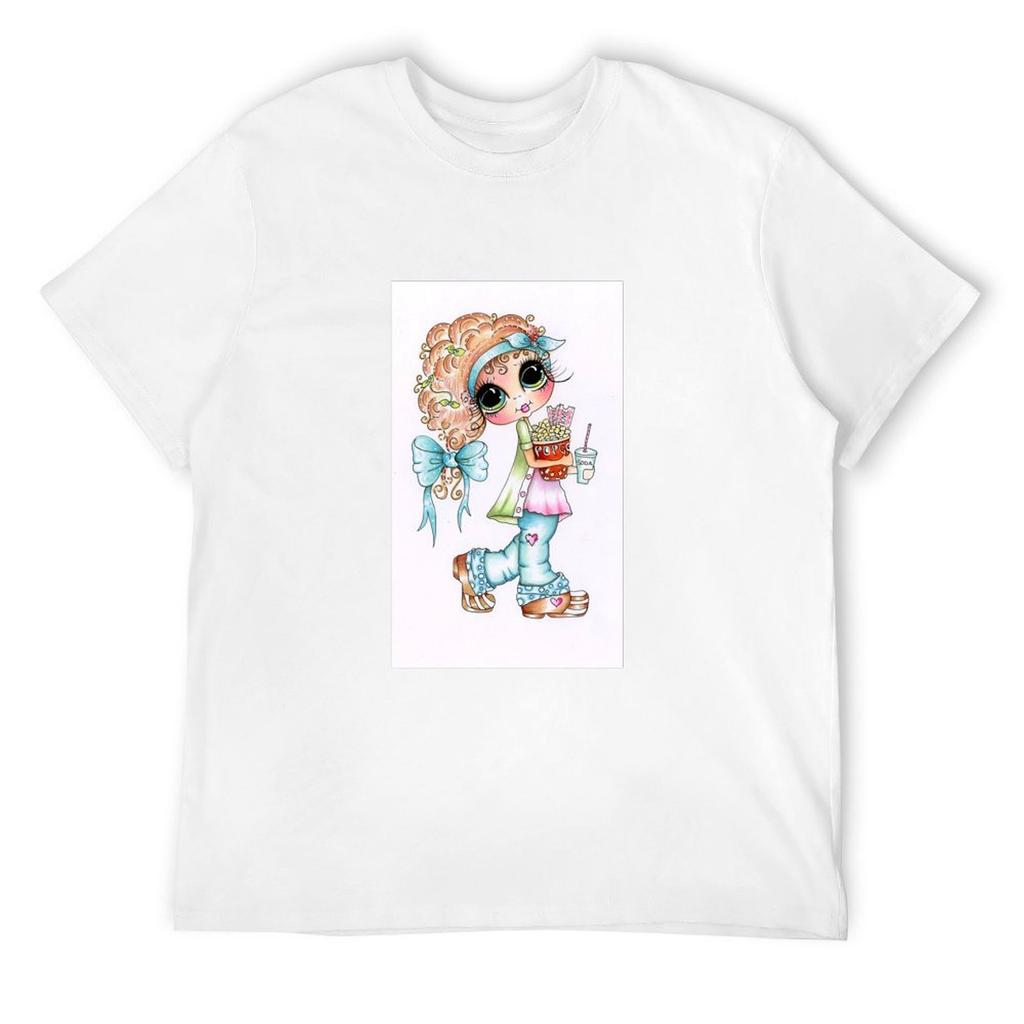 Sherri Baldy My-Besties TM Movie Night T-Shirt quick-drying cute clothes anime graphic t shirts vintage t shirt men