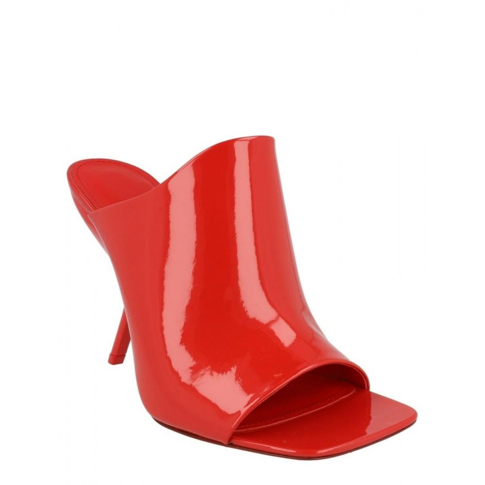 Salvatore Ferragamo Era X5 Mules Red
