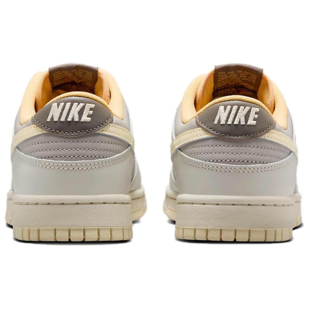 Nike Dunk Low Retro Light Bone Wild Mango Skate Shoes Sneakers