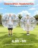 Nafukovací Bumper Ball 1 ks, 1,5M Body Sumo Zorb Balóny pro Teenagery a Dospělé, 0,8mm Silné PVC Lidské Křeččí Bublinové Balóny pro Venkovní Týmové Hraní