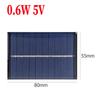 Solar Panel Outdoor 3W/2W/1.5W 5V DIY Solar Cells System for Low-power Electrical Appliances Light Moblie Phone Battery