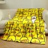 White Duck Yellow Ducks Print Blanket bedroom Blanket for Livingroom Couch lunch break Soft throw for Friend's festival Gift