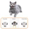 Automatic Flapping Birds Cat Toy Interactive Cat Teaser with 3 Wing Modes Chirping Sounds Self-Play Exercise Toy for Indoor Cats