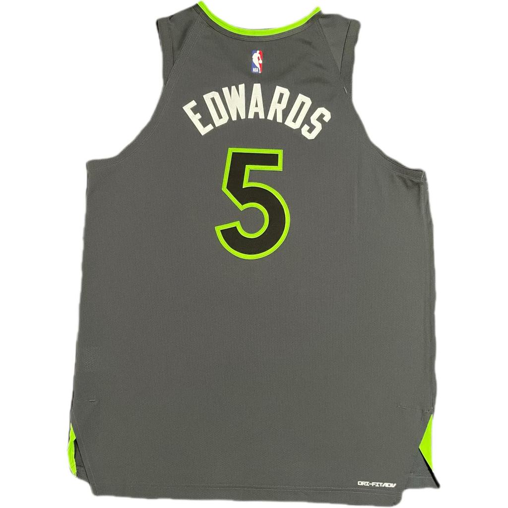 New Jordan x NBA Timberwolves Basketball Jersey Men's Smoke Gray DQ0174-060