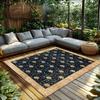 Vintage Persian Area Rug Non-Slip Floor Mat Living Room Bedroom Home Decor Bohemian Carpet Traditional Oriental Style Home Accen