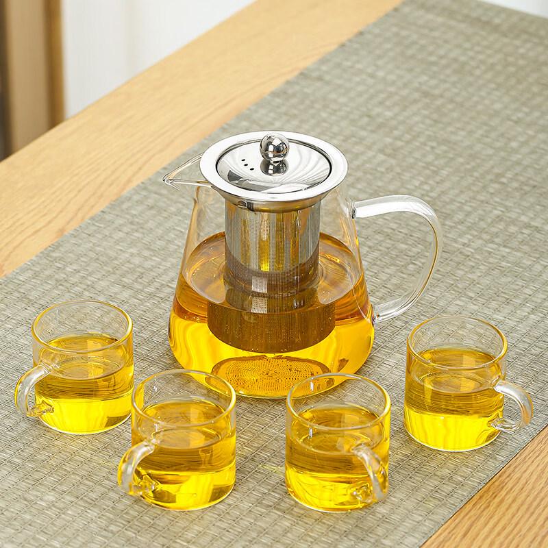 ZISIZ Heat-Resistant Glass Teapot