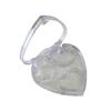 10pcs Heart-Shaped Tri-Color Empty Makeup Palette, PS Plastic Refillable Case for Blush Highlighter & Lipstick