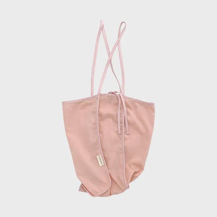 Safe Sunday Strap Shoulder Bag M (Pink)