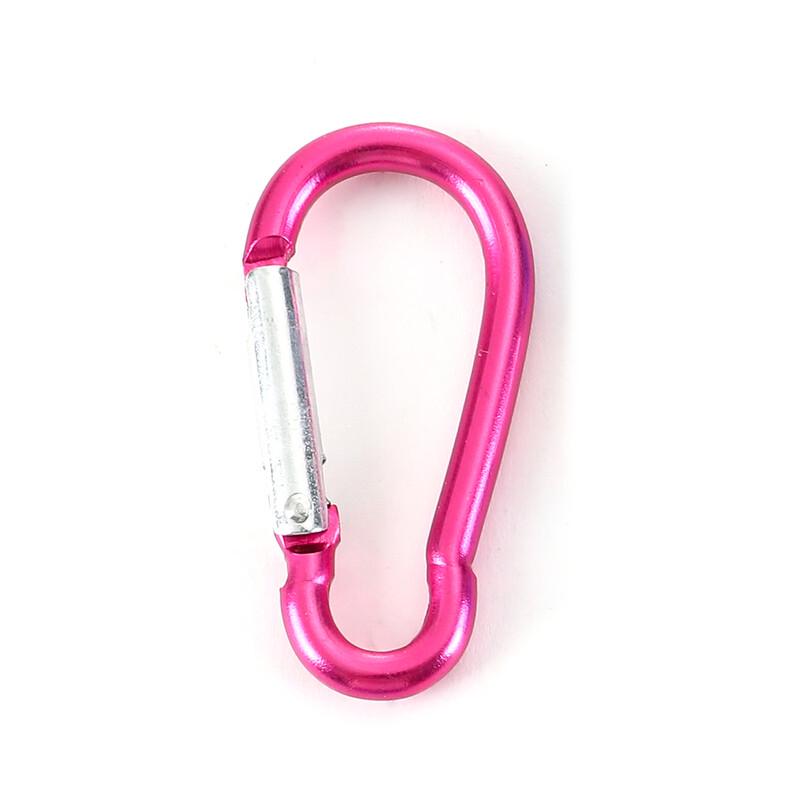 Tolex D-Ring Aluminum Carabiner розы красного