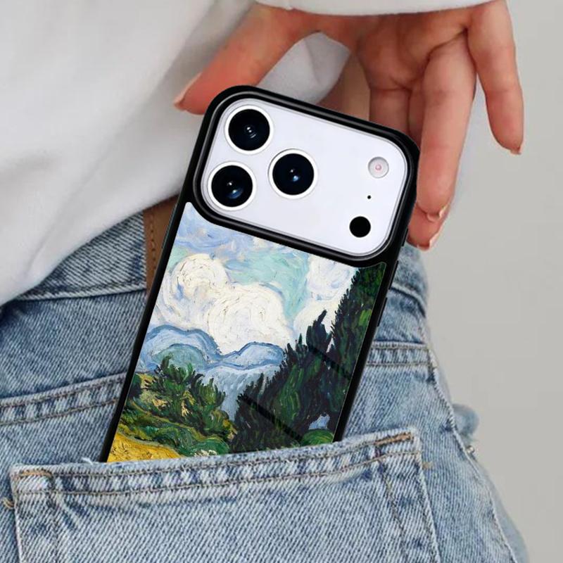 Claude Monet Painting Phone Case for iPhone 16e 15 14 13 12 17 Pro Max Plus Air 17pro Cover Coque