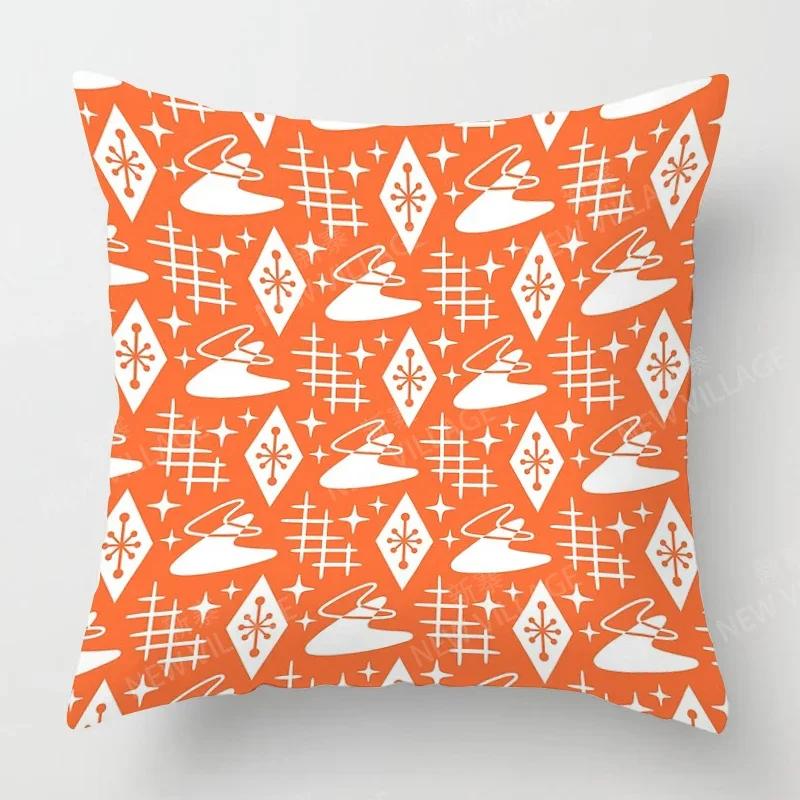 Nordic Fall Home Decor Autumn Throw Pillow Case Sofa Cushion Cover Modern 45x45cm 45*45 50x50 60x60cm 40*40 40x40 Geometry 60*60