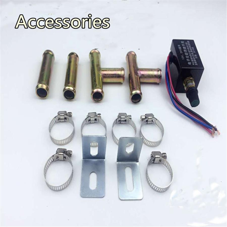 Universal Heater 12V Dual Sides 8 Port 14 Pass All Copper Coil for Car Truck Vintage Muscle Car Under-dash