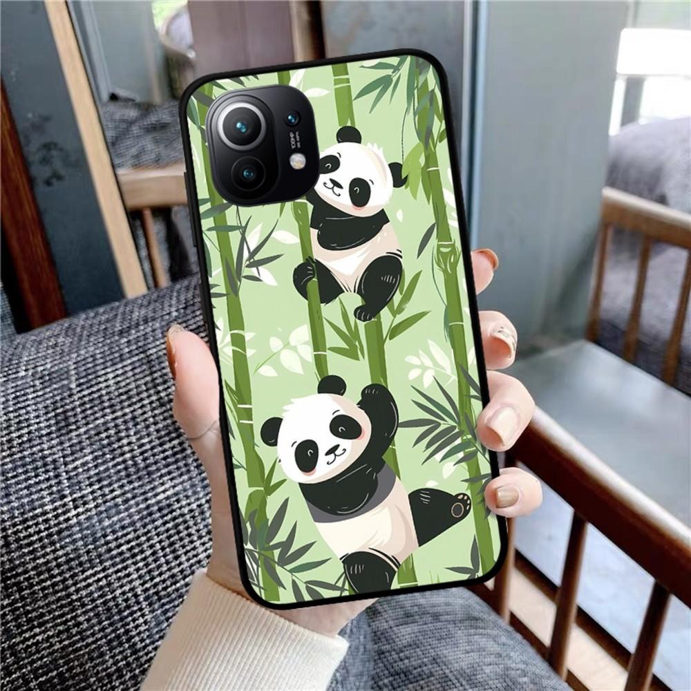 

Panda Cute Phone Case For Samsung S 20 21 22 23 Plus Ultra For Redmi Note 8 9 10 11 For Huawei Y 5 6 9 Redmi Note9 4G