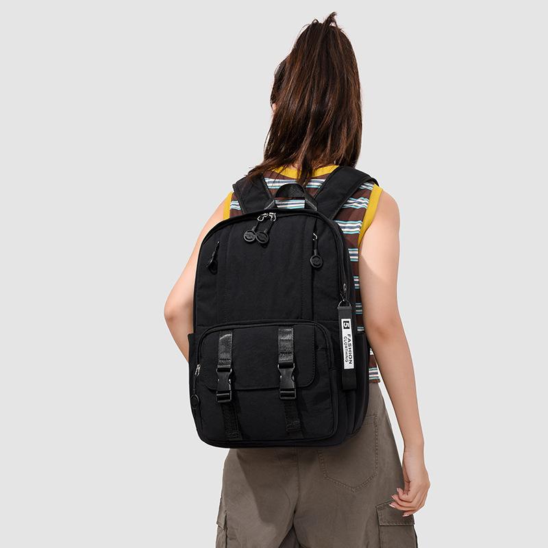 Schoolbag new sports and leisure backpack women's simple commuter travel backpack computer bag student fashion schoolbag