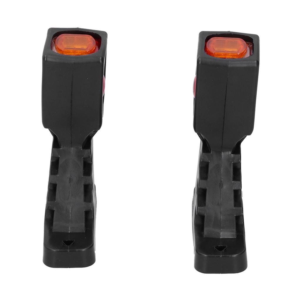 Paar 1224V 9LED Seitenmarkierungsleuchte Gelb Weiß Rot Farben Externe Lampe für LKW Anhänger