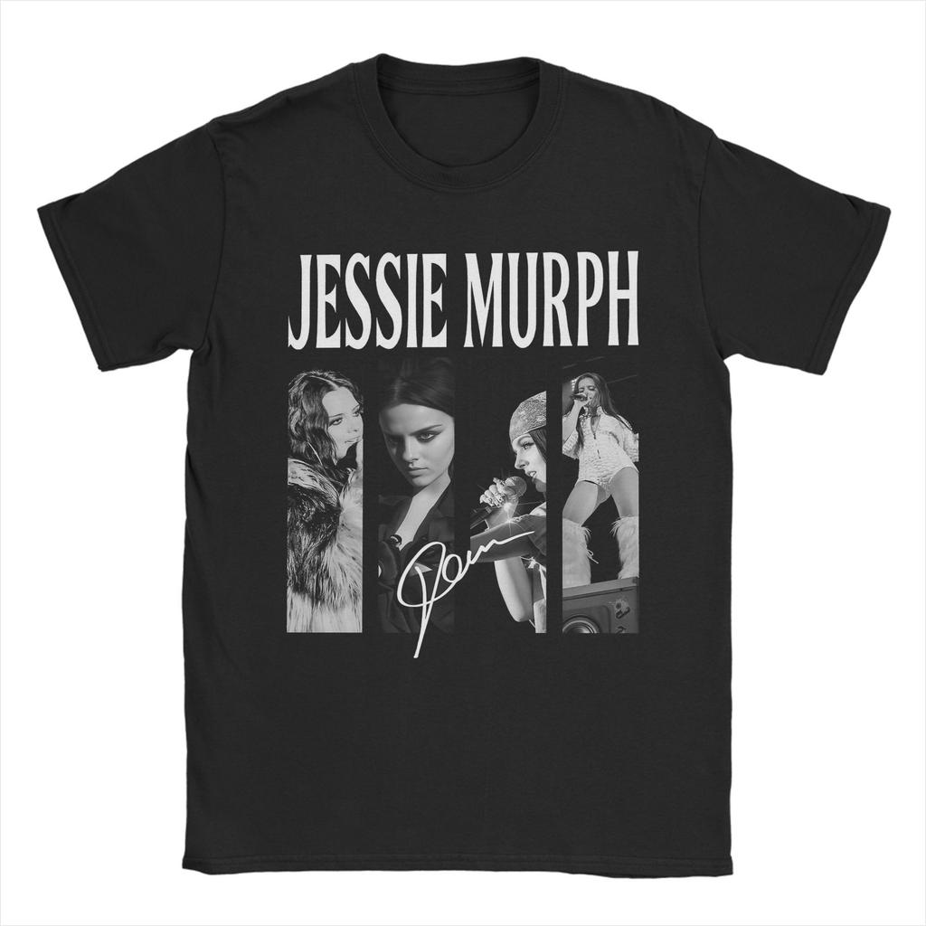Spring Summer Men Women Music Singer Jessie Murph Bootleg T Shirt Short Sleeve Cotton New Arrival Tee Shirts Top Clothing