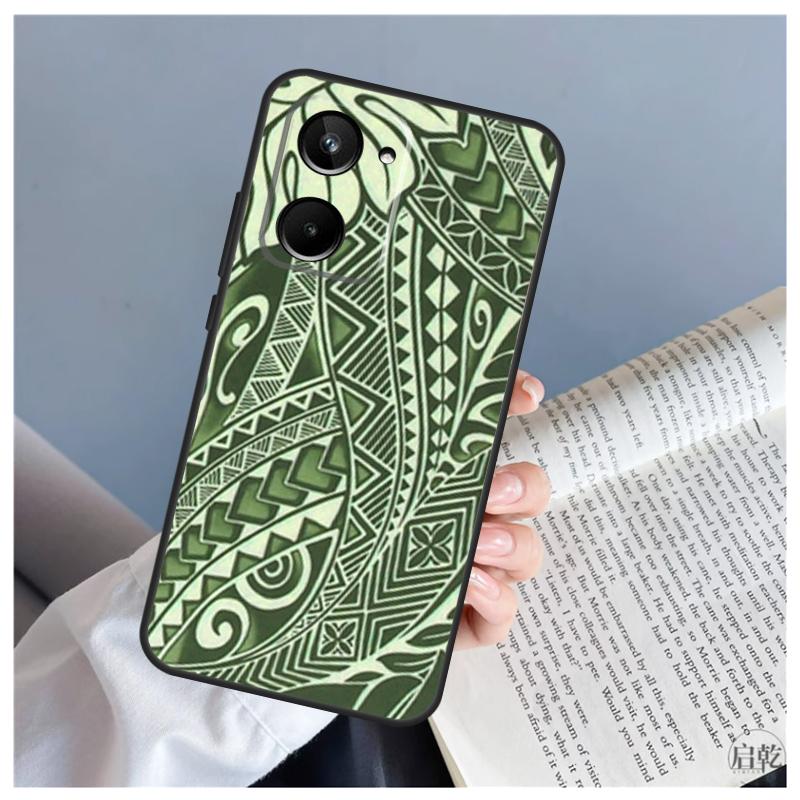 Hawaiian Ornament For Realme C53 C55 C75 C71 C61 C33 C63 C51 C65 C67 11 12 13 14 Pro Plus GT6 GT7 15 Pro Case