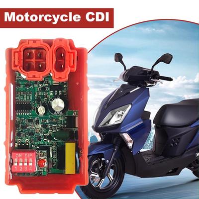 Boîtier d'allumage CDI de course pour moto Gy6-125/cg-125/ Lf110 Unité de contrôle électronique de puissance Pièce de rechange réglable L5e6