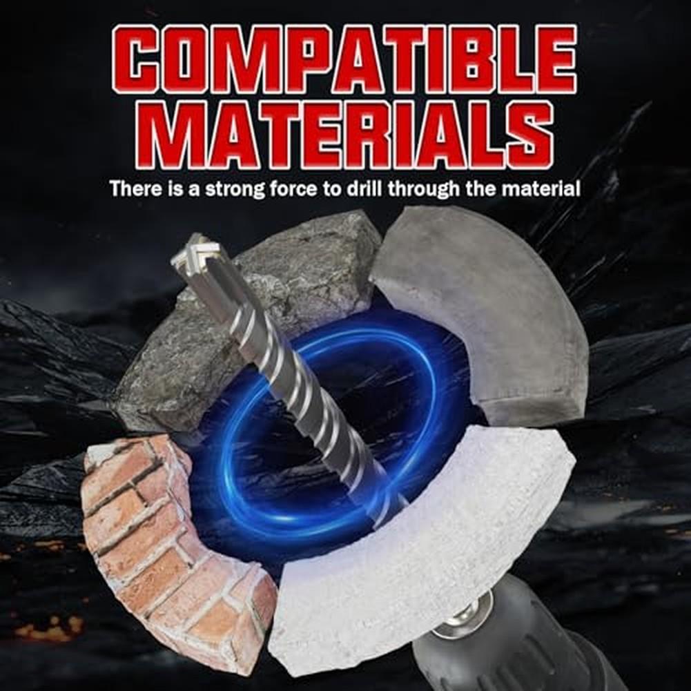 For Rotary Hammer Drill Bits High Performance Rotary Hammer Drill Bit For Fast Cutting, Suitable For Concrete Heavy Duty