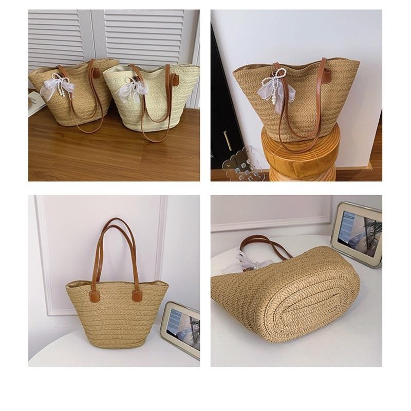 Large-capacity Bag, Versatile, Fashionable, One-shoulder, Trendy, Commuter, Retro, Casual Tote Bag
