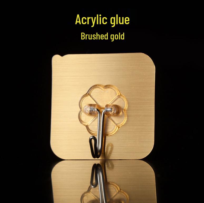 Transparent Adhesive Hook & Buckle, Nail-Free, Non-Marking, Load-Bearing Claw Hook