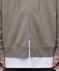 Musinsa Standard Flat Terry Oversized Hooded Sweat Zip-Up [Dusty Beige]