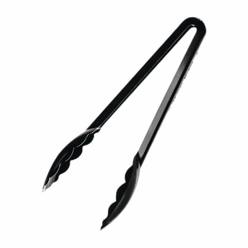 MATFER Heat-Resistant Colored Tongs 112438, Black, Heat-Resistant Hardened Plastic, France, BTVC404