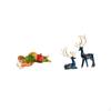 Graceful Joseph Reindeer Resin Sculpture Decorative Desk Display Unique Figurine for Tabletop Shelf