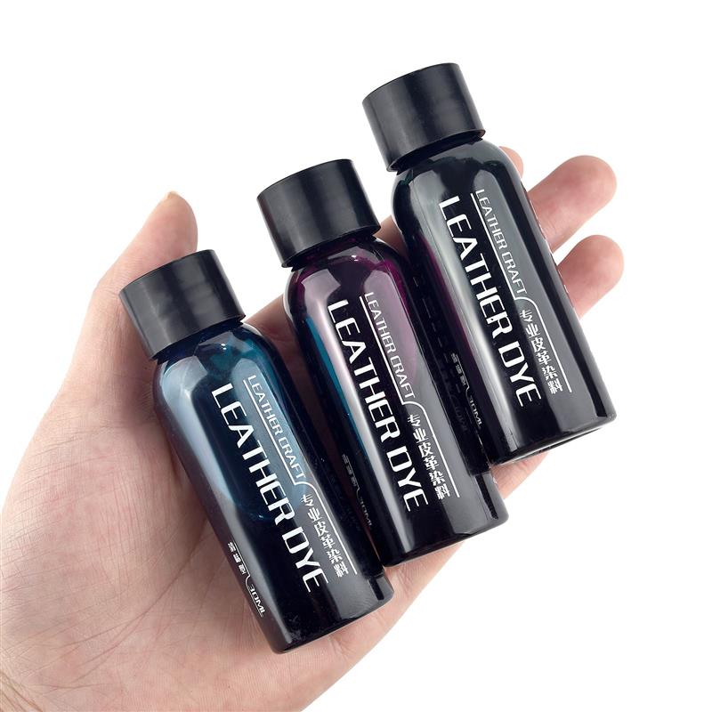 16/24 Colour-Set Vegetable Tanned Leather Pigment Coloring DIY Leather Crafts Dye Graffiti Used For Vegetable Tanning Material