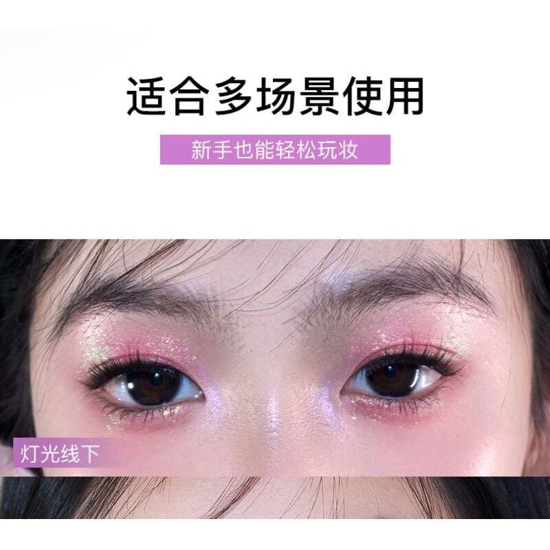 GELLA'S - 4 Colors Chameleon Eyeshadow Palette - Cool Smokey Purple