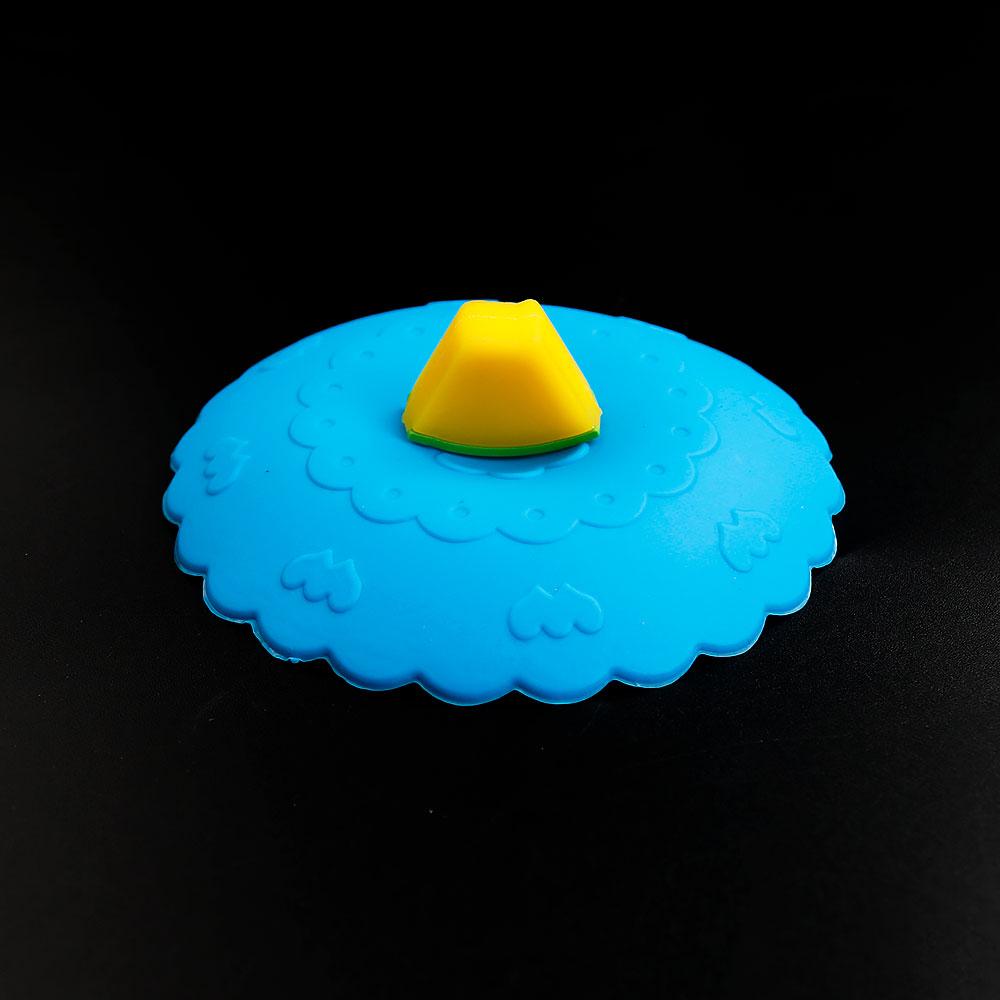 Silicone World Universal Dustproof Silicone Cup Lid Leak Proof Cup Cover Mug Ceramic Cup Handle Cup Lid Water Cup Accessories