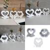 Silicone Resin Molds Charm Heart Small Vases Moulds Home Decors Craft Mold Making Small Vase Perfect for Plant Lovers