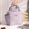 10L Großvolumige Isolierung Studenten-Lunchtasche Büro Handheld Aluminiumfolien-Isoliertasche Frischhalte-Kühl-Eisbeutel