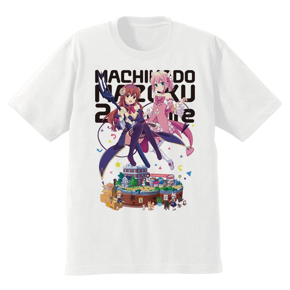 Machikado Mazoku L size 2-chome T-shirt [Yuko & Momo]
