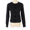 2024 Autumn/Winter Slim Fit Camellia Embroidered Long Sleeve Knit Cardigan for Women