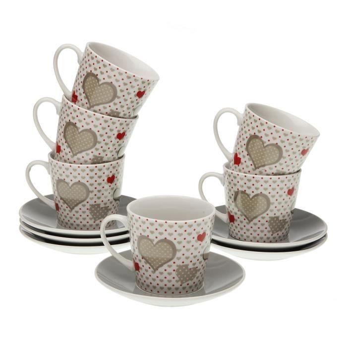 Versa - jeu de tasse de café, nouveau modèle de lignes