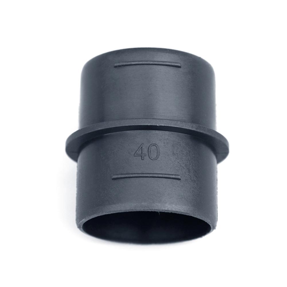 1.96\" Duct Joiner Connector 2Pc 2Pcs 2x 50mm Black