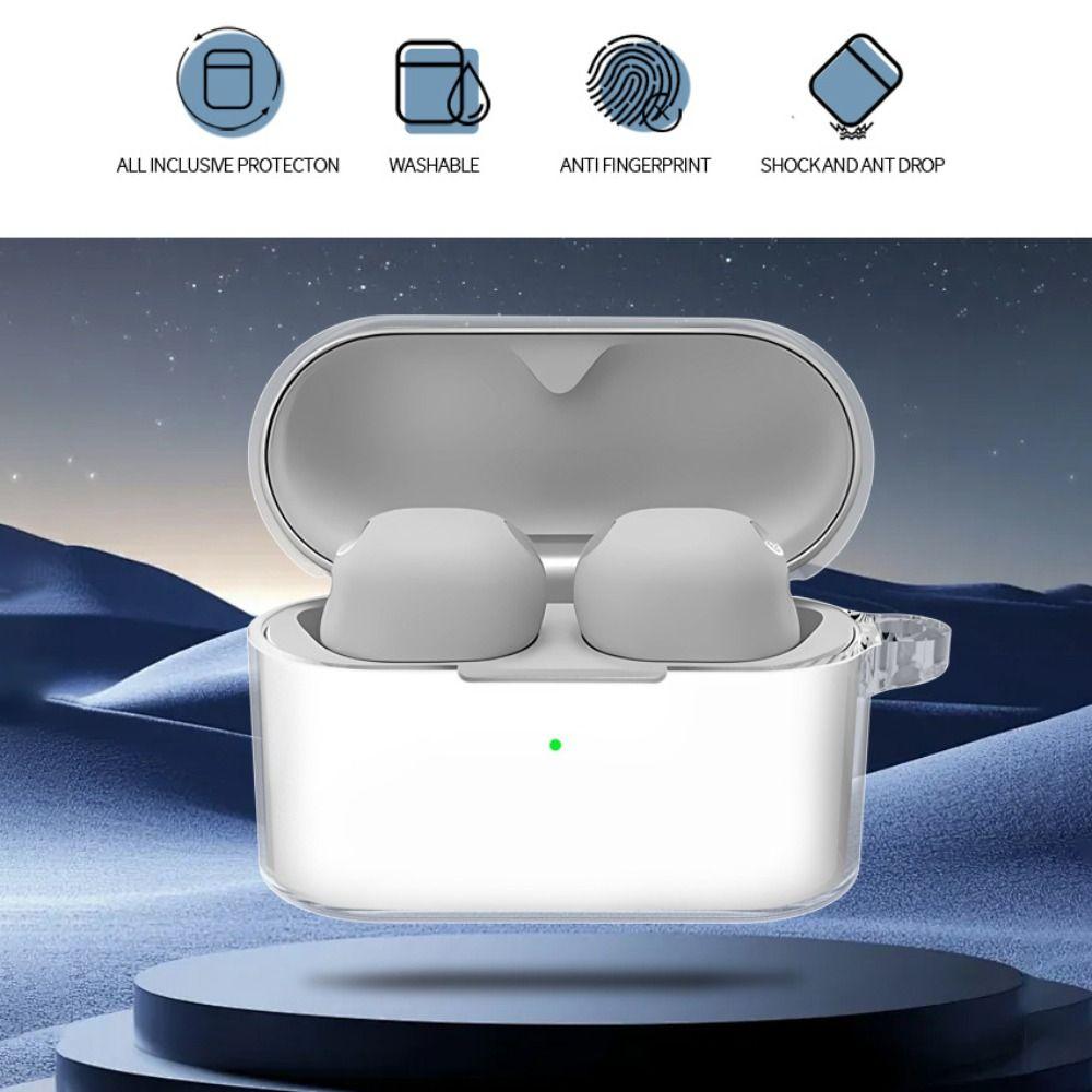 Anti Drop Clear Earphone Case Silicone Earbuds Accessories for Sony WF-1000XM6