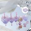 Rose Magnetic Nail Holder Stands Glowing Manicure Practice Training Display Stand Magnetic Press On Nail Practice Stands Salon