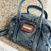 Handbag Women's Denim Vintage Shoulder Small Square Bag