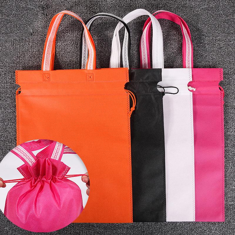 drawstring reusable bags